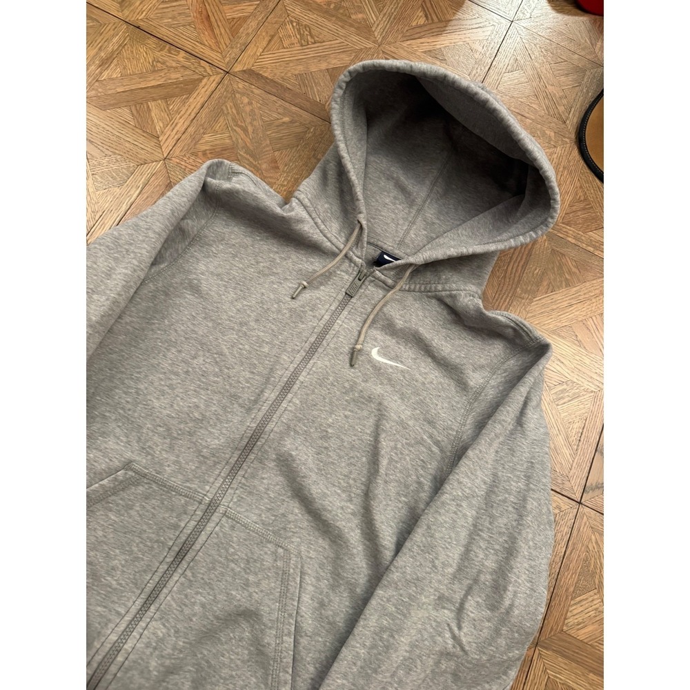 Nike Mens Full Zip Hoodie Gray Embroidered Swoosh Size‎ Small  Sweatshirt lot 9